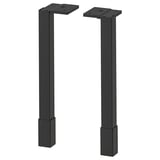 ENHET legs f cabinet, anthracite, 8" - IKEA
