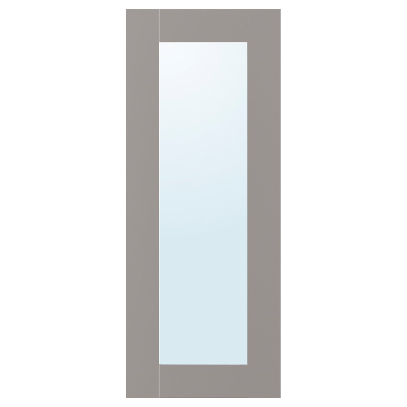 Mirror Door, Gray Frame