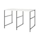 Option: ENHET Storage combination, anthracite/white laminate, 61 1/2x34x40 5/8 "