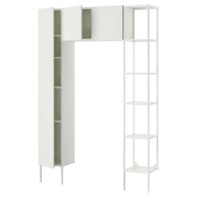 ENHET Storage combination, white, 54x12 3/4x80 "