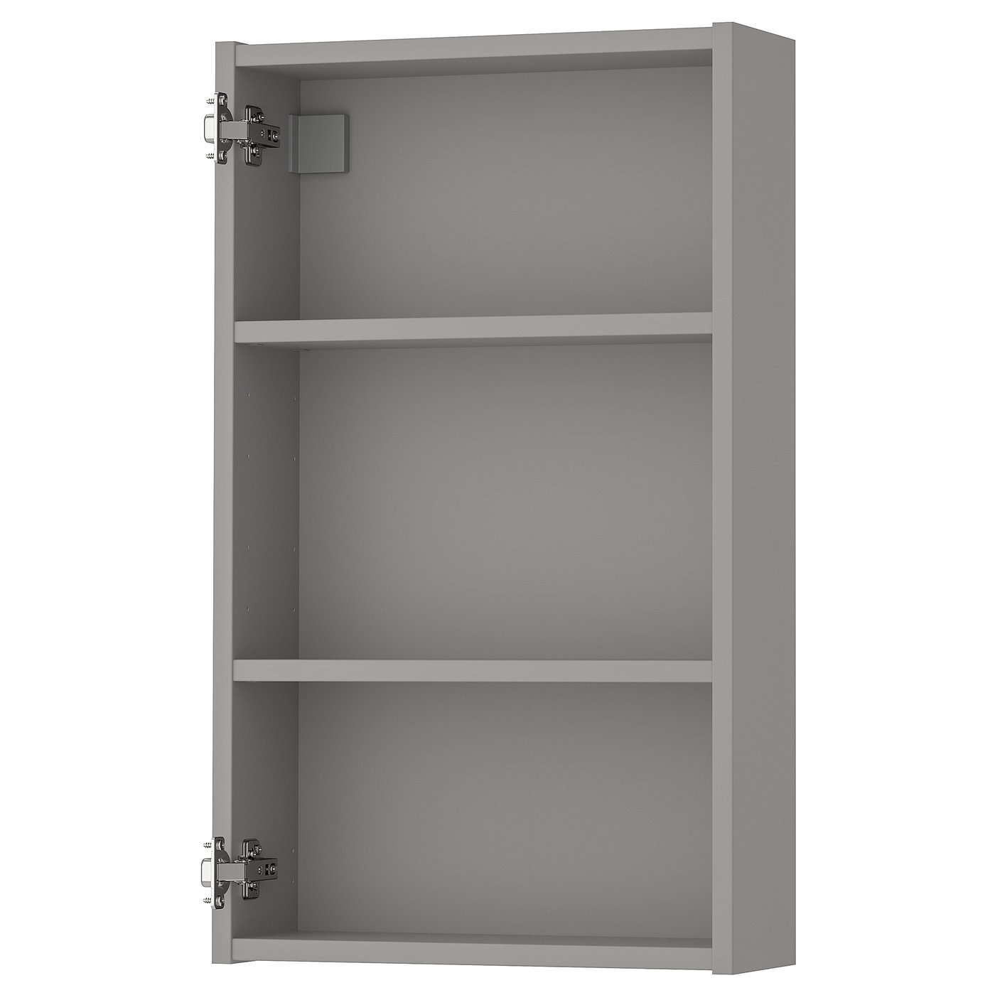Wall Cb W 2 Shelves, Gray