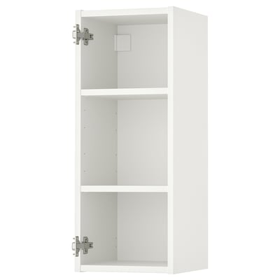 ENHET Wall cb w 2 shelves, white, 12x12x30 "