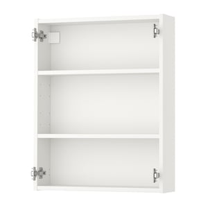 ENHET Wall cb w 2 shelves, white, 24x6x30" - IKEA