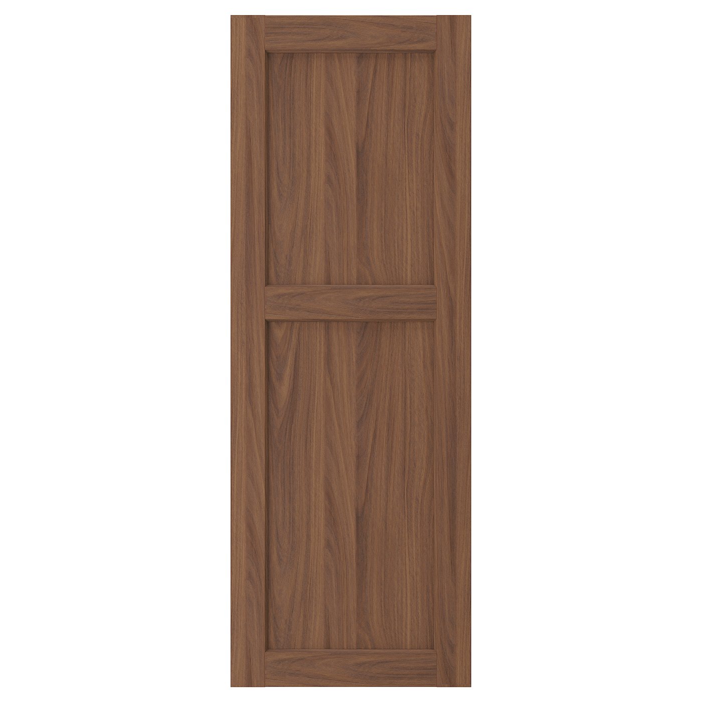ENKÖPING door, brown walnut effect, 18x50
