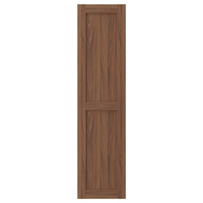 ENKÖPING Door, brown walnut effect, 15x60 "