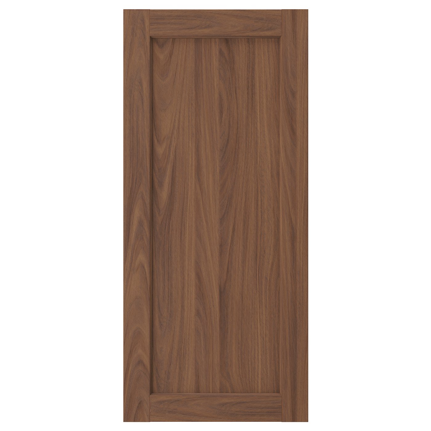 ENKÖPING door, brown walnut effect, 18x40