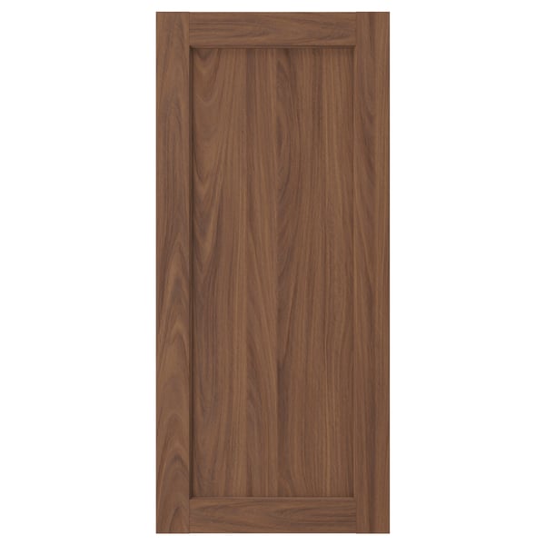 ENKÖPING Door, brown walnut effect, 18x40 "