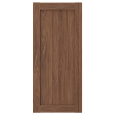 ENKÖPING Door, brown walnut effect, 18x40 "