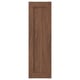 ENKÖPING Door, brown walnut effect, 12x40 "