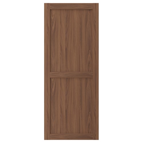ENKÖPING brown walnut cabinet door, classic style.
