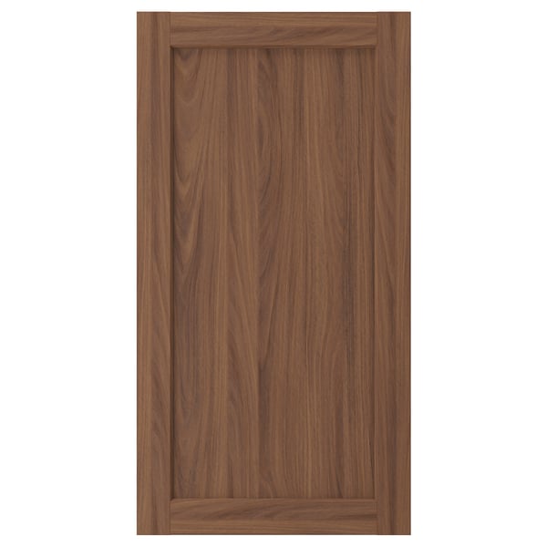 ENKÖPING Door, brown walnut effect, 21x40 "