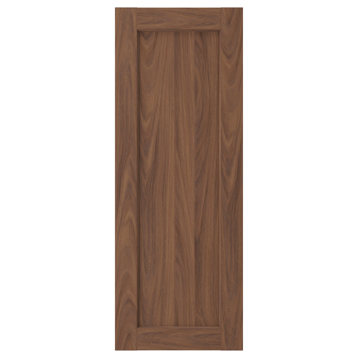 ENKÖPING door, brown walnut effect, 15x40