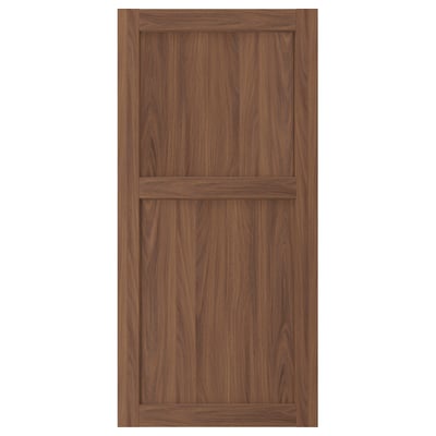 ENKÖPING Door, brown walnut effect, 24x50 "