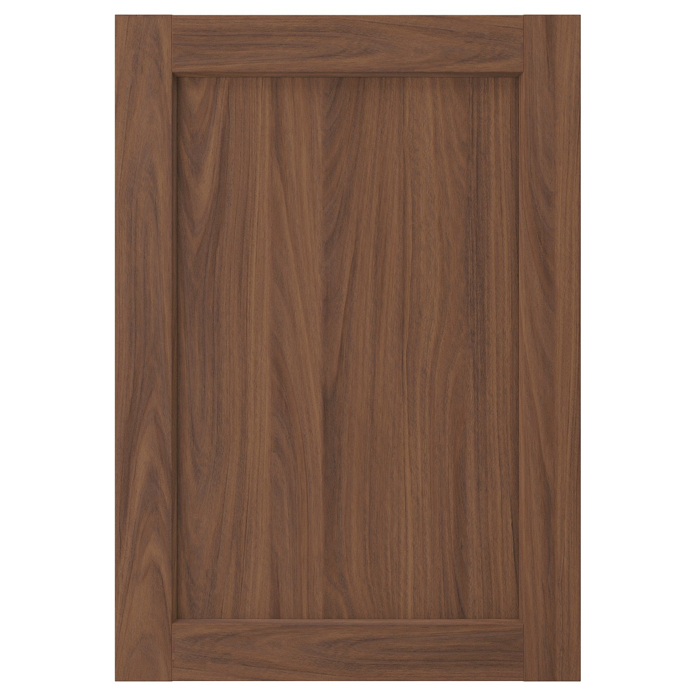 ENKÖPING door, brown walnut effect, 21x30