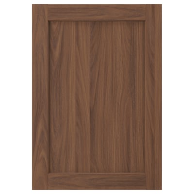 ENKÖPING Door, brown walnut effect, 21x30 "
