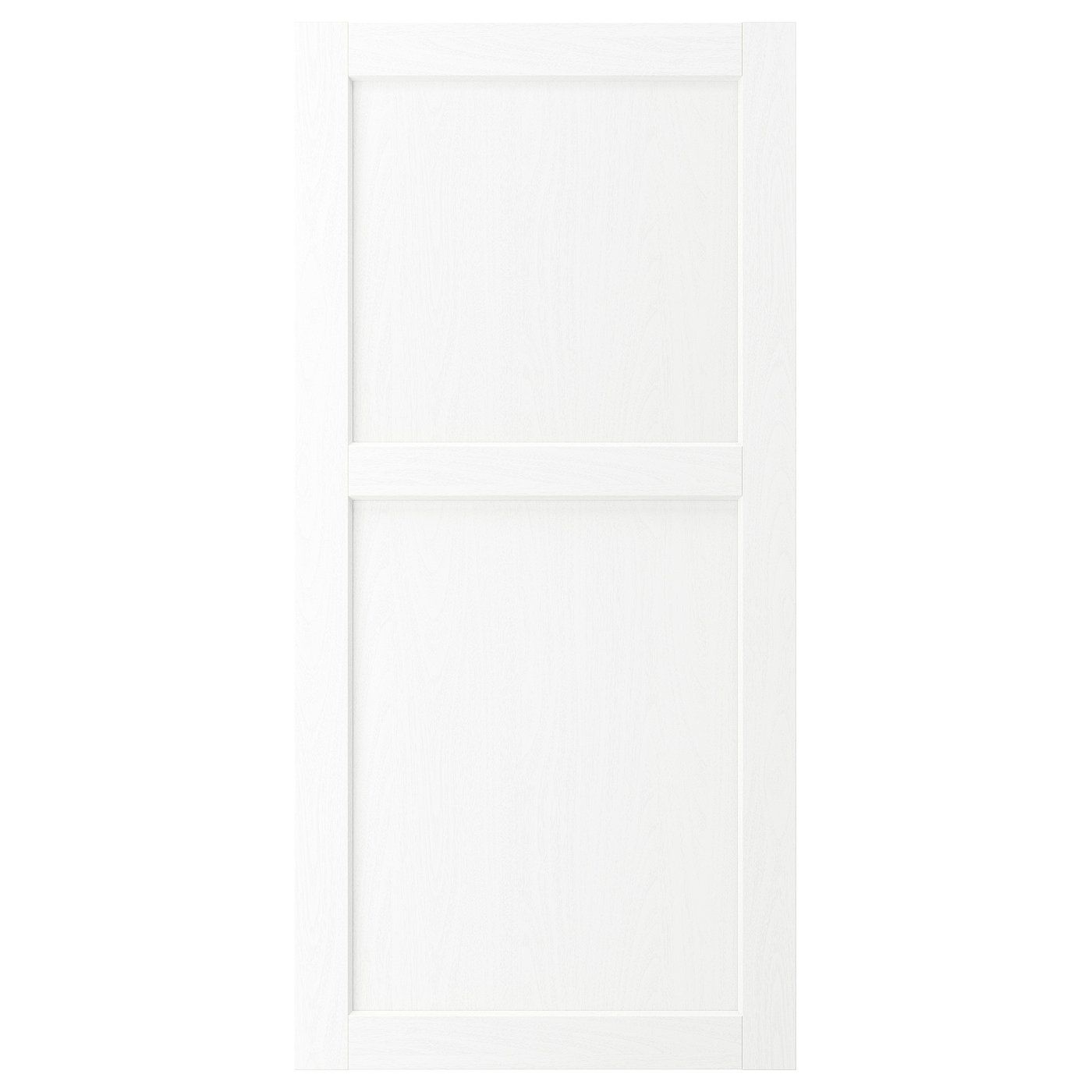 ENKÖPING door, white wood effect, 24x50