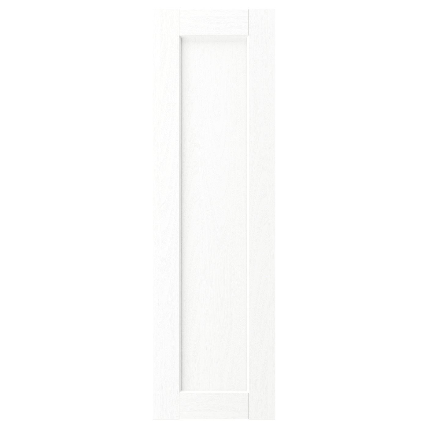 ENKÖPING door, white wood effect, 12x40