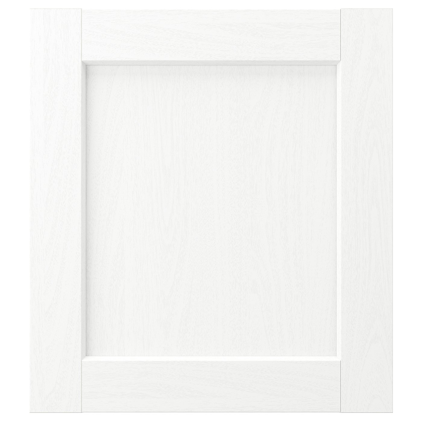 ENKÖPING door, white wood effect, 18x20