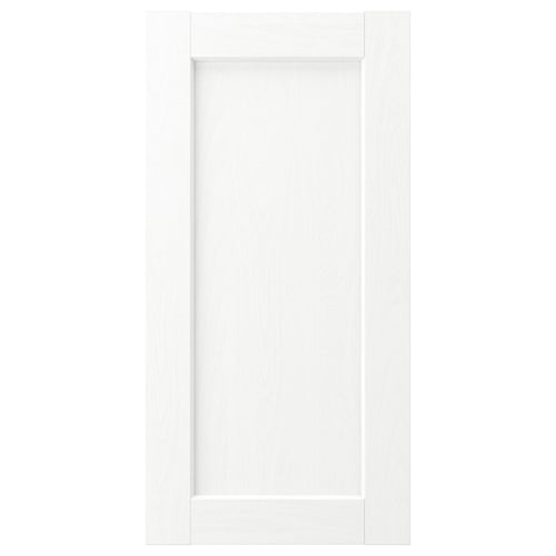 ENKÖPING white cabinet door - foil finish, rectangular shape, subtle grain