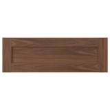 ENKÖPING Drawer front, brown walnut effect, 30x10 "