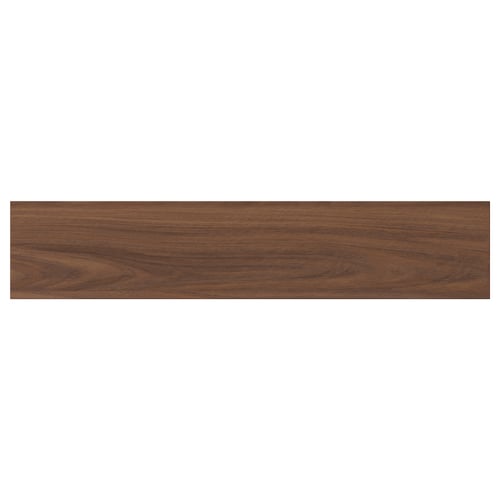A brown ENKÖPING wooden panel with a smooth grain texture. It has a rectangular shape with a 25-year guarantee.