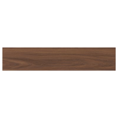 ENKÖPING Drawer front, brown walnut effect, 24x5 "