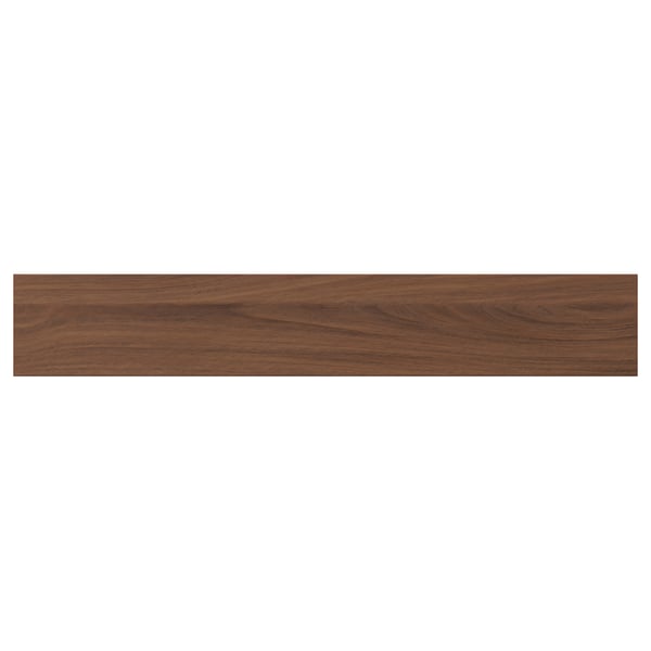 ENKÖPING Drawer front, brown walnut effect, 30x5 "