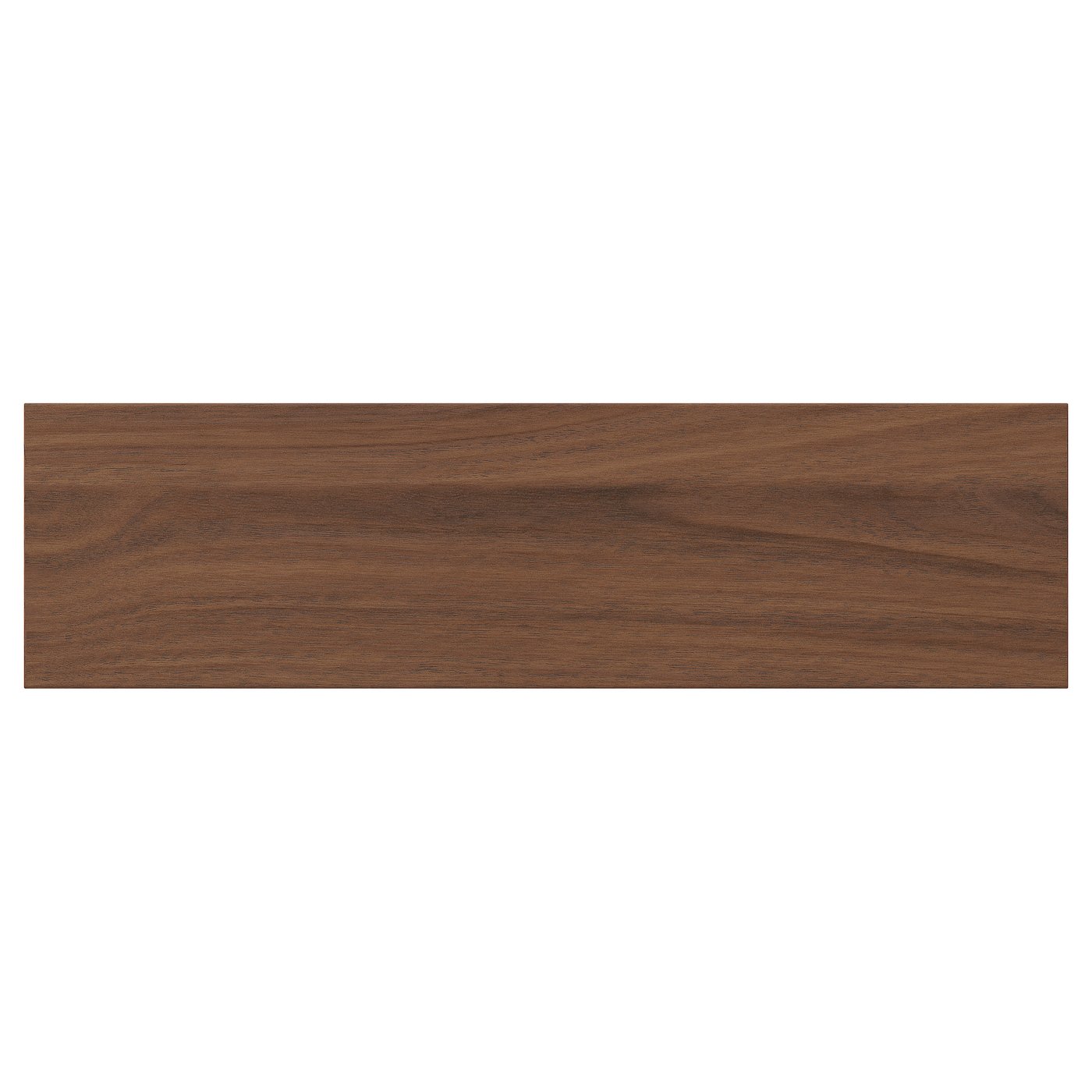 ENKÖPING drawer front, brown walnut effect, 18x5