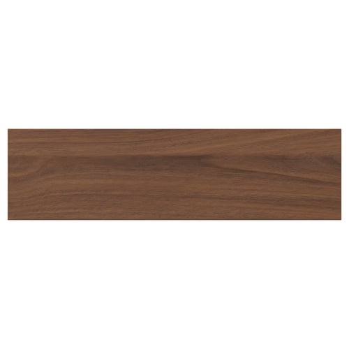 Brown walnut ENKÖPING panel, wooden texture, rectangular, smooth surface.