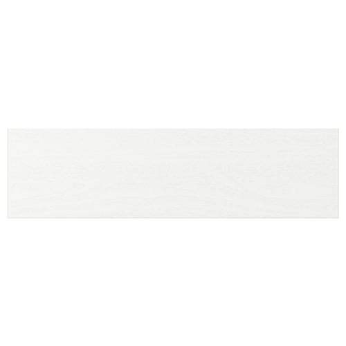 ENKÖPING white cabinet panel, wood-like texture, 25yr guarantee.
