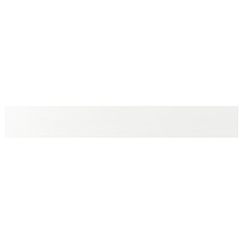ENKÖPING white cabinet - classic & durable wood texture, fiberboard & foil material, rectangular design.