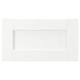 ENKÖPING Drawer front, white wood effect, 18x10 "