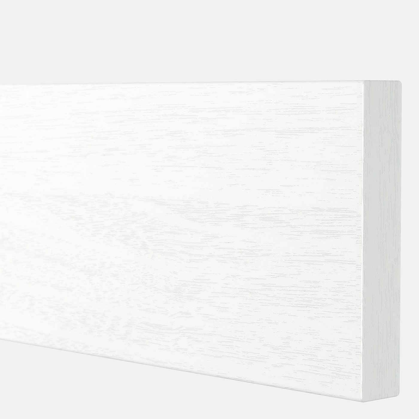ENKÖPING drawer front, white wood effect, 18x5