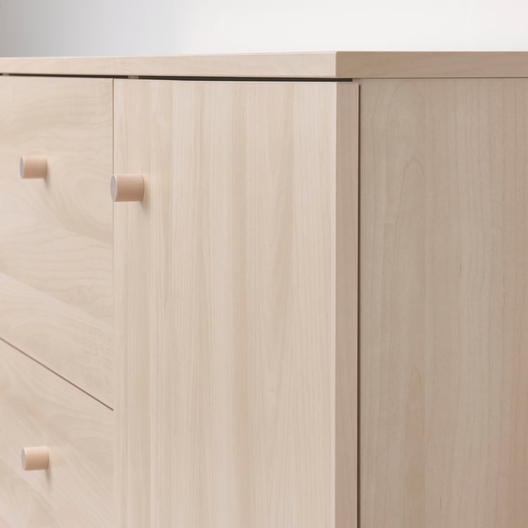 ERSNÄS sideboard, birch effect, 707/8x311/8" IKEA