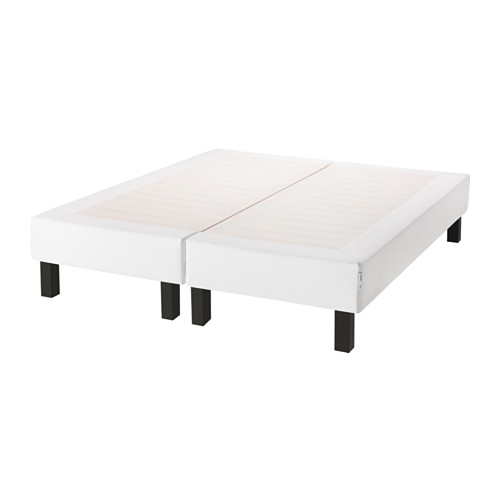 ESPEVÄR Slatted mattress base with legs King, Brennåsen IKEA
