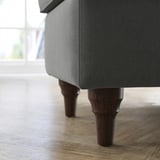 ESSEBODA Bench with storage, Tallmyra medium gray/brown