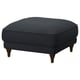 ESSEBODA Ottoman, Knäbäck anthracite/brown