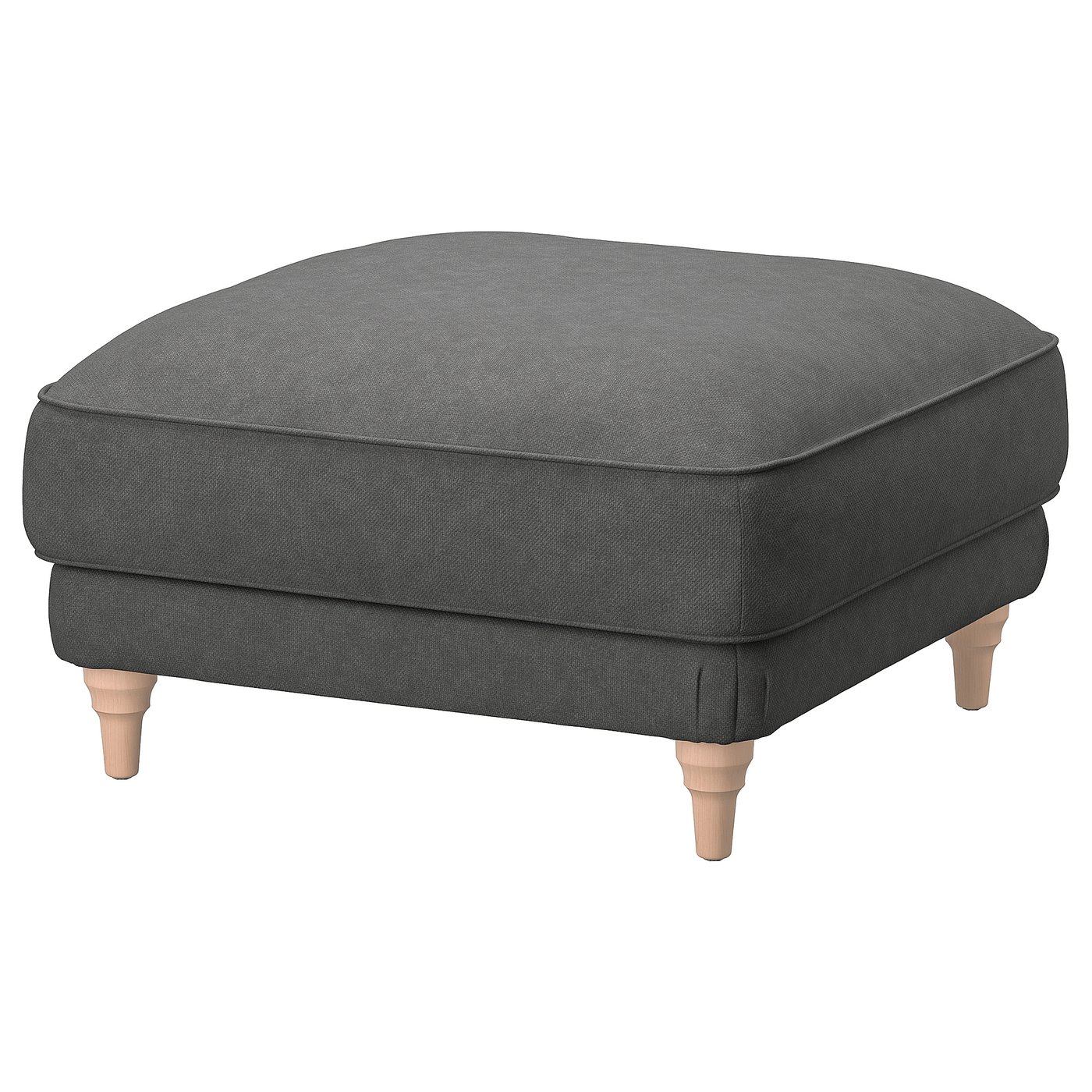 IKEA オットマン ESSEBODA ottoman, Tallmyra/medium gray birch - IKEA