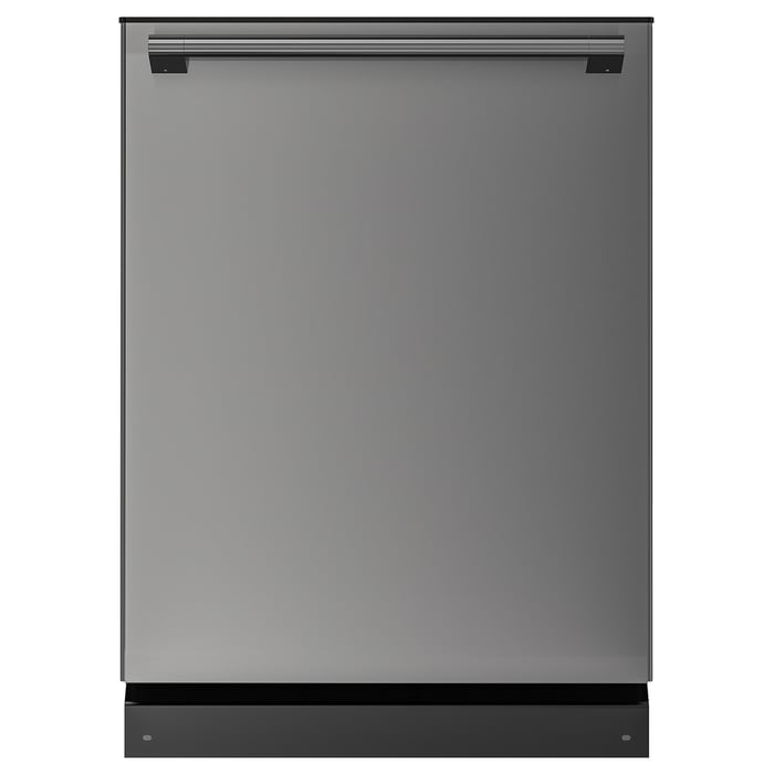 ESSENTIELL builtin dishwasher, black Stainless steel IKEA