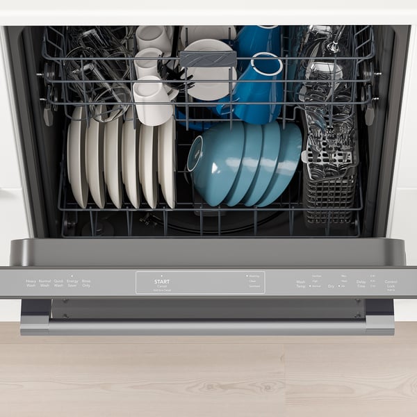 ESSENTIELL Builtin dishwasher, Stainless steel, 24" IKEA