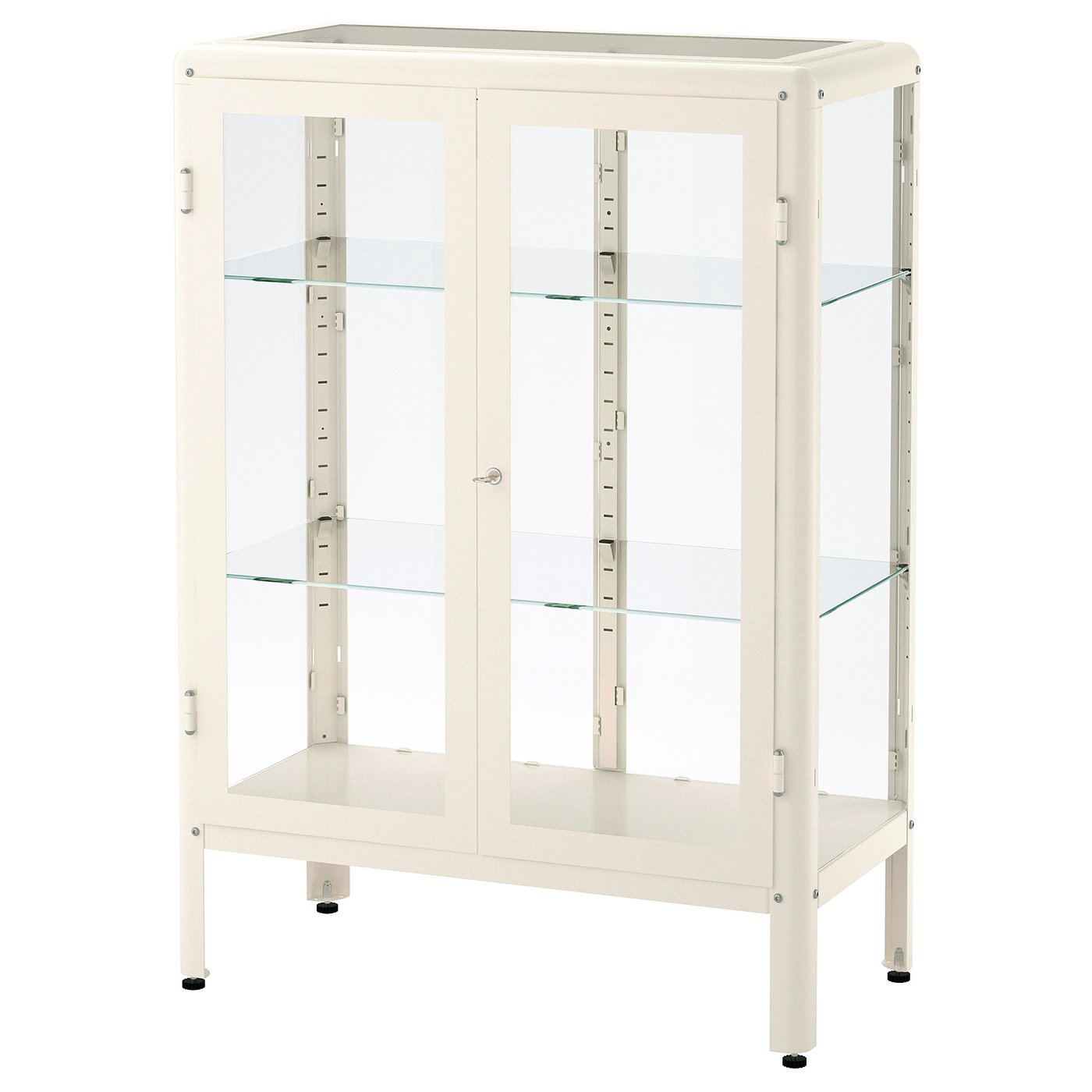 Fabrikor Glass Door Cabinet White Ikea