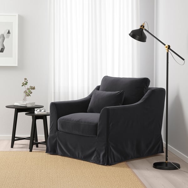FÄRLÖV Armchair, Djuparp dark gray IKEA