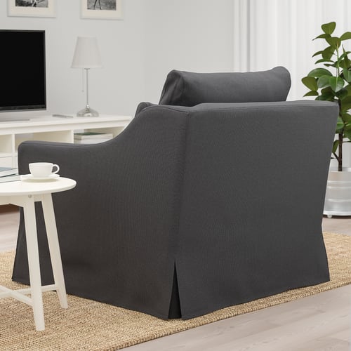 FÄRLÖV Armchair, Flodafors gray IKEA