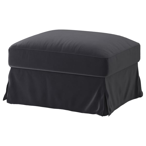 FÄRLÖV Ottoman with storage - Djuparp dark gray - IKEA