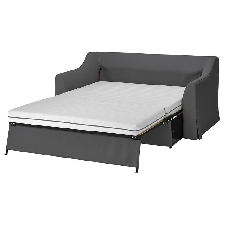 FÄRLÖV Sleeper sofa, Flodafors gray IKEA