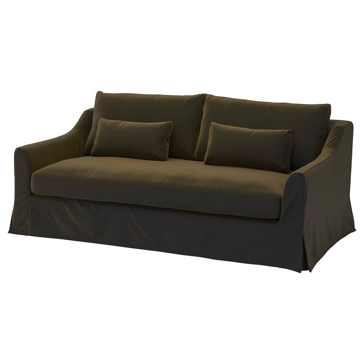 FÄRLÖV Sofa, Djuparp dark olivegreen IKEA
