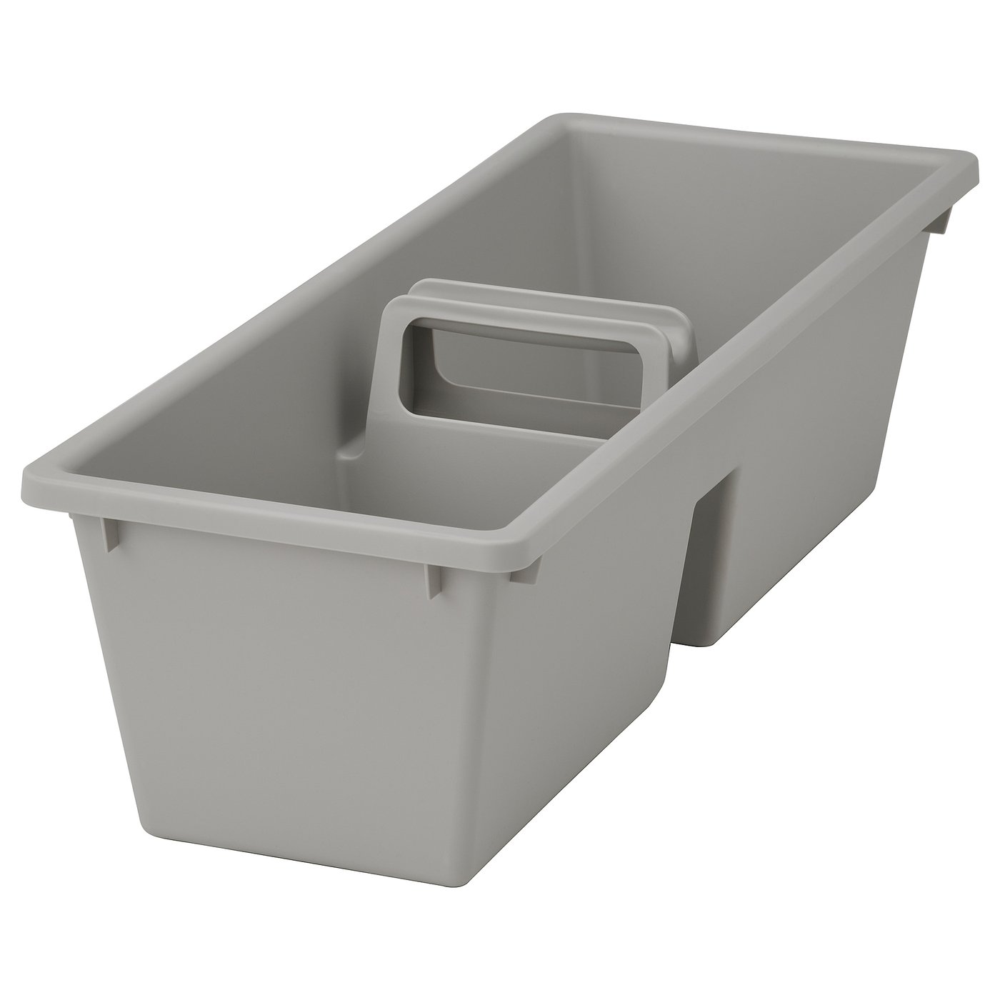 FÅNGGRÖDA insert with compartments, light gray, 19x7x5 ½