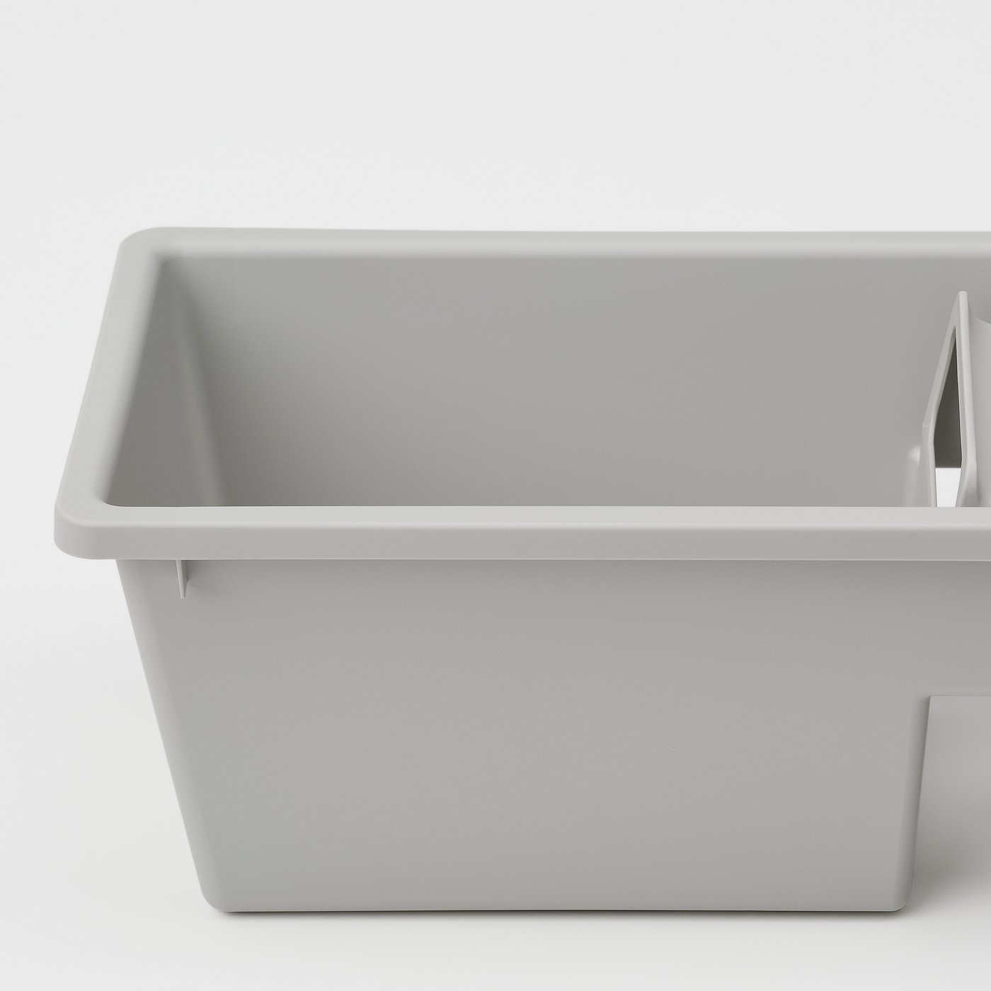 FÅNGGRÖDA insert with compartments, light gray, 19x7x5 ½