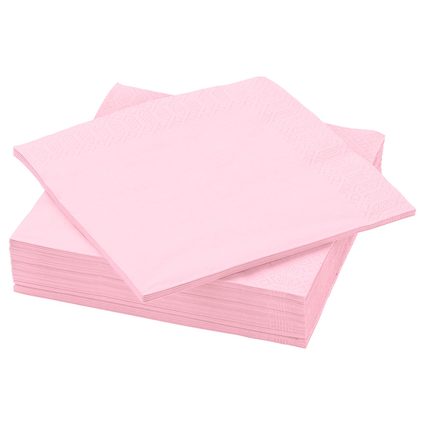 FANTASTISK Paper napkin light pink IKEA
