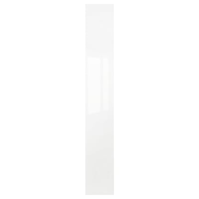 FARDAL Door, high gloss white, 9 5/8x76 5/8 "